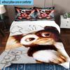 3PCS Mysterious Little Monster 3pcs Bedding,Including 3PCS Duvet Cover And 2pcs Pillowcases Perfect for Christmas,Ideal for Bedroom, Dormitory
