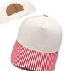 Adjustable Baseball Hats Striped Trucker Hat New Visor Cap  Casual Wear