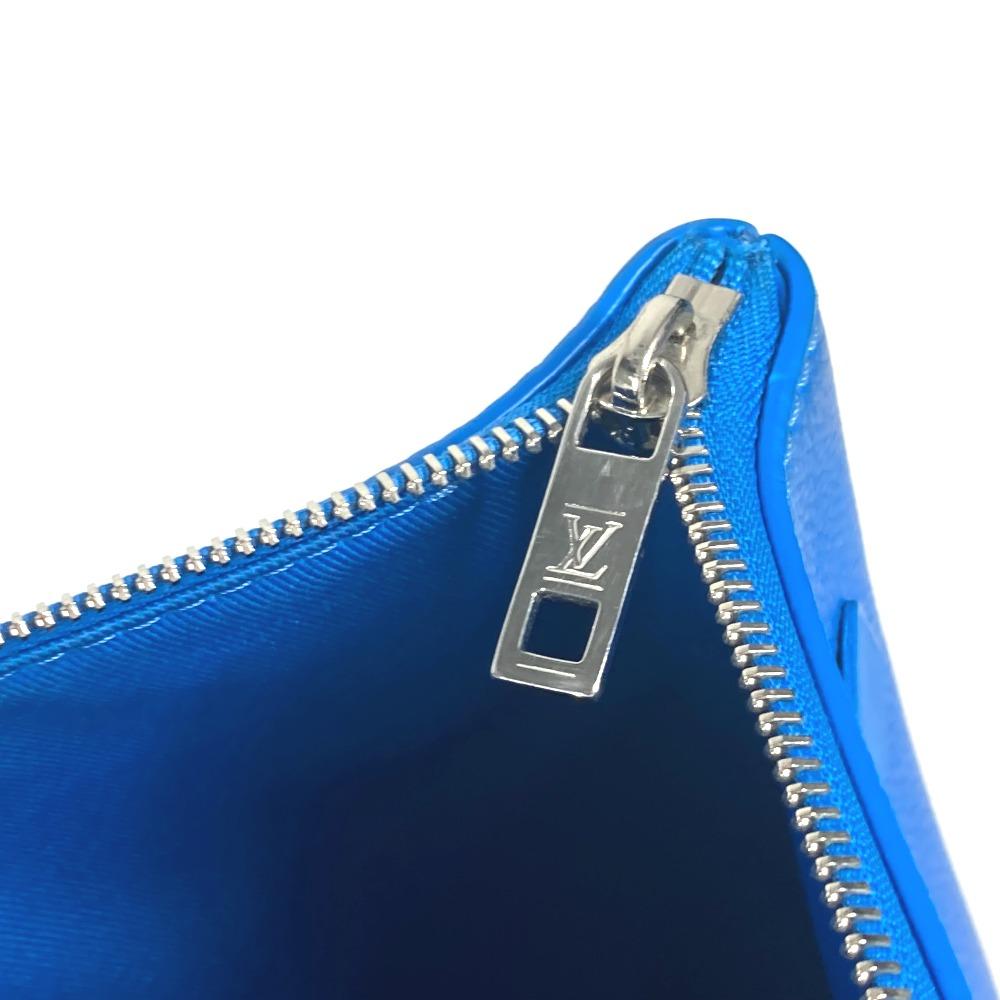 Louis Vuitton M82270 Aerogram Takeoff-Pouch Clutch (Initials "MH" on name tag)