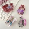 Penguin Cartoon Hair Claw Animals Acrylic Shark Clip Personalized Cute Rabbit Hair Grab  Streetwear