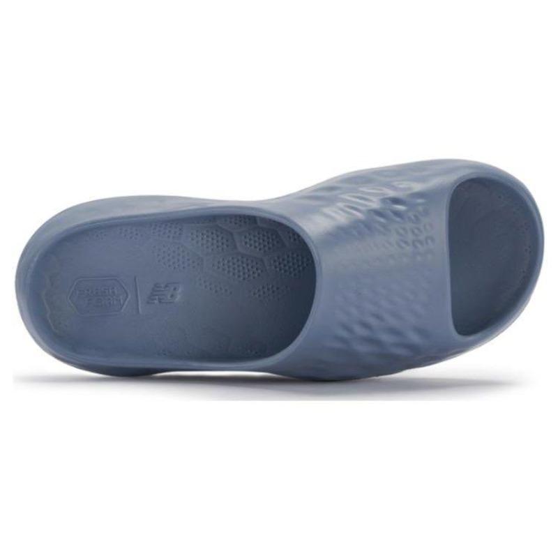 New Balance HUP Унисекс Однотонные Удобные Износостойкие Противоскользящие Шлепанцы Серый Синий SUFHUPA3