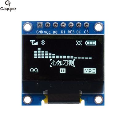 Модуль OLED-дисплея 0,96 дюйма SSD1306 I2C IIC SPI Последовательный 128X64 ЖК-дисплей 4 контакта Желто-синий Бело-синий для Arduino
