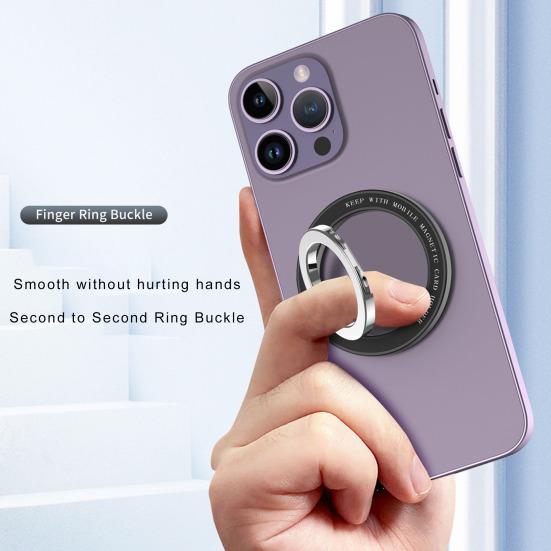 Магнитный держатель для кольца MagSafe N52 Сильный магнитный держатель для телефона с двойной застежкой-пряжкой для iPhone 15/14/13/12 Pro Max