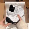 Обувь, высококачественные толстоподошвенные кроссовки daddy shoes 22 весна-осень, легкие нескользящие кроссовки
