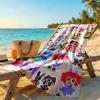 Digital Circus Customize Text Beach Towel High Absorbency & Quick-Dry Ideal for Travel Outdoor Swim Pool Yoga Surf Camping Hiking Gym Gift Holiday