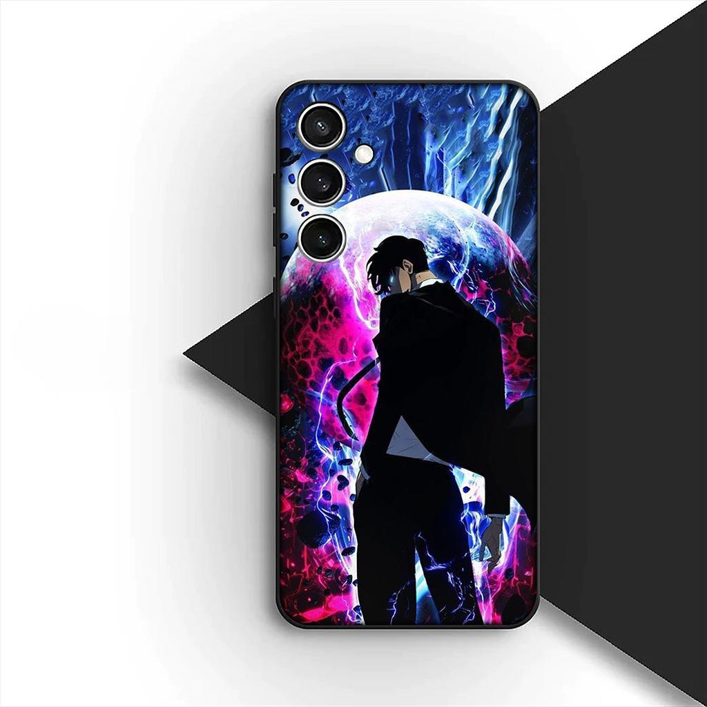 Чехол для телефона S-Solos L-Leveling Anime Arise для Apple iPhone 17 14 15 16 Plus Pro Max 16E ProMax + 16Plus 14+ 16+ Защитный чехол