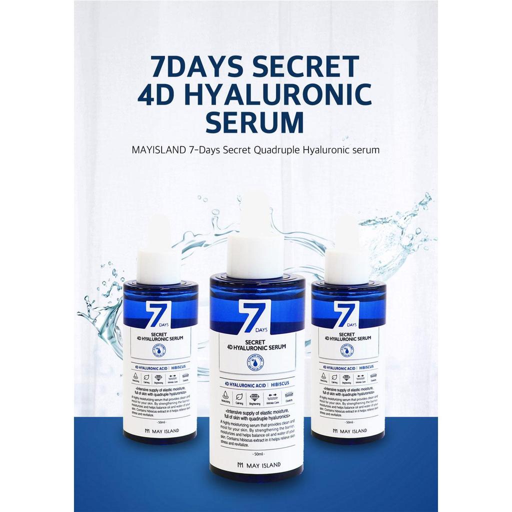 [MayIsland] May Island Seven Days Secret 4D Гиалуроновая сыворотка