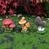 Resin Crafts Simulation Mushroom Realistic Mushroom Figurines High-quality Mushroom Sculpture