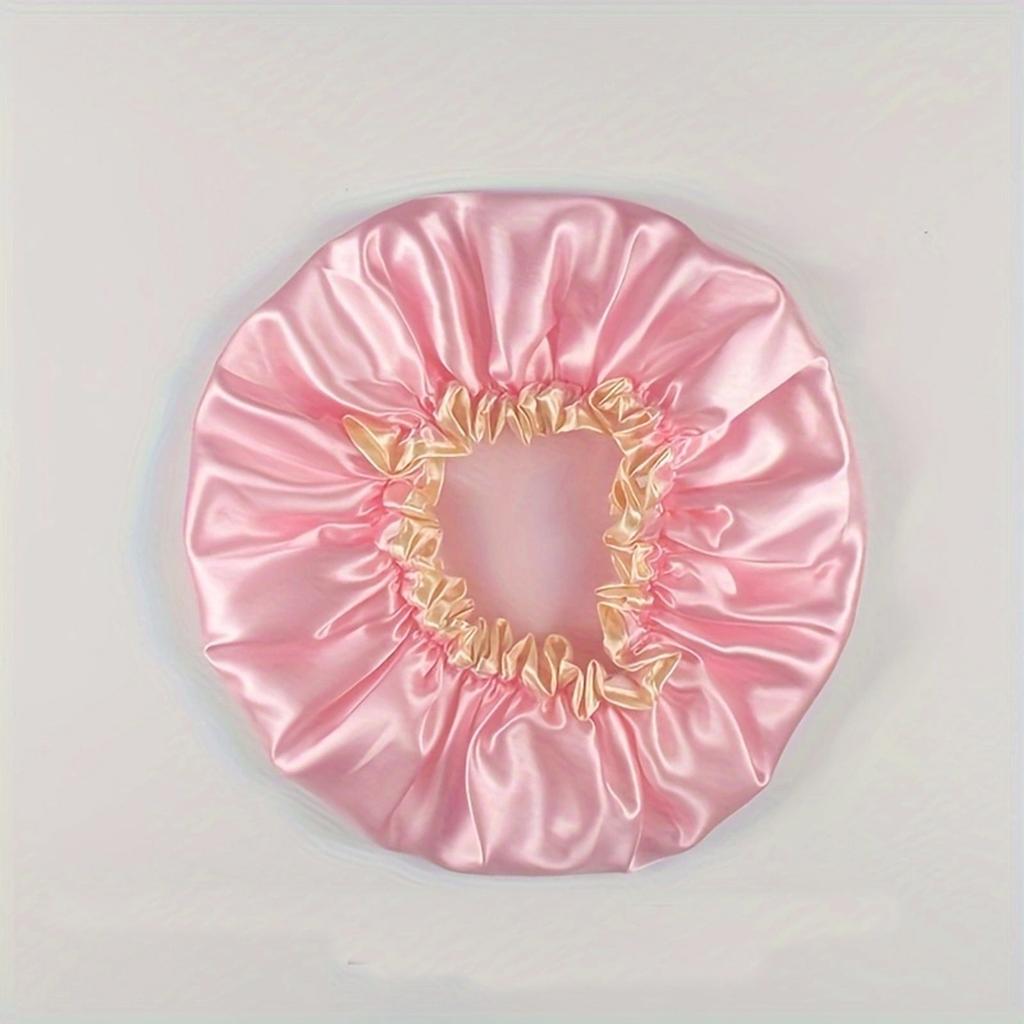 Waterproof Shower Cap Thick Double Layer Shower Hair Cover Women Supplies for Kitchen Bathroom Shampoo Caps Bath Hat Dust-proof