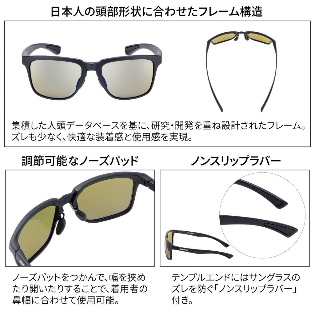 Сделано в Японии солнцезащитные очки поляризованные ER MBK поляризованные ULTRA светло-зеленые рыболовные для ловли окуня на открытом воздухе квадратные повседневные модные [SWANS] ER4-0168