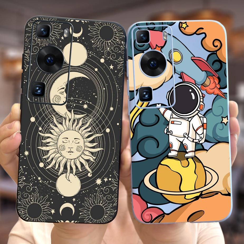 Чехол для Huawei P60 Pro LNA-AL00 Милый мультяшный чехол Мягкий силиконовый чехол для телефона Для Huawei P60 Art P 60 Pro P60Pro Fundas Бампер