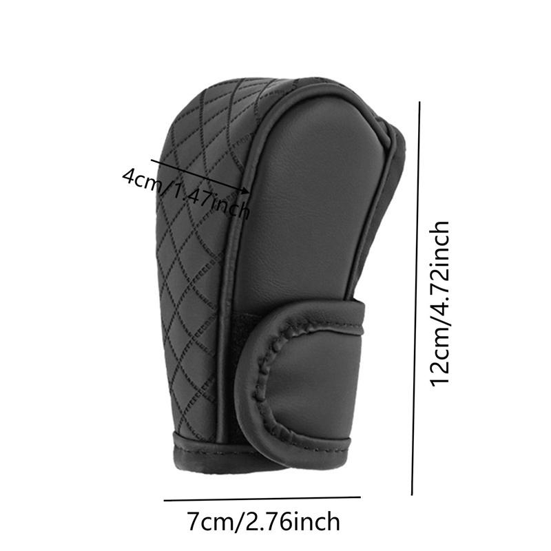 Креативный кожаный чехол для рычага переключения передач автомобиля, универсальная ручка переключения передач, защитный чехол, аксессуары для интерьера