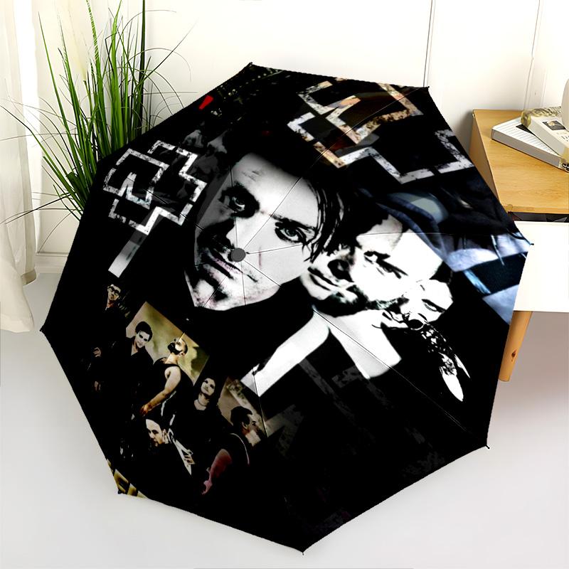 Rock Legends Celebrate Years Folding umbrella durable travel Umbrella travel Three folds