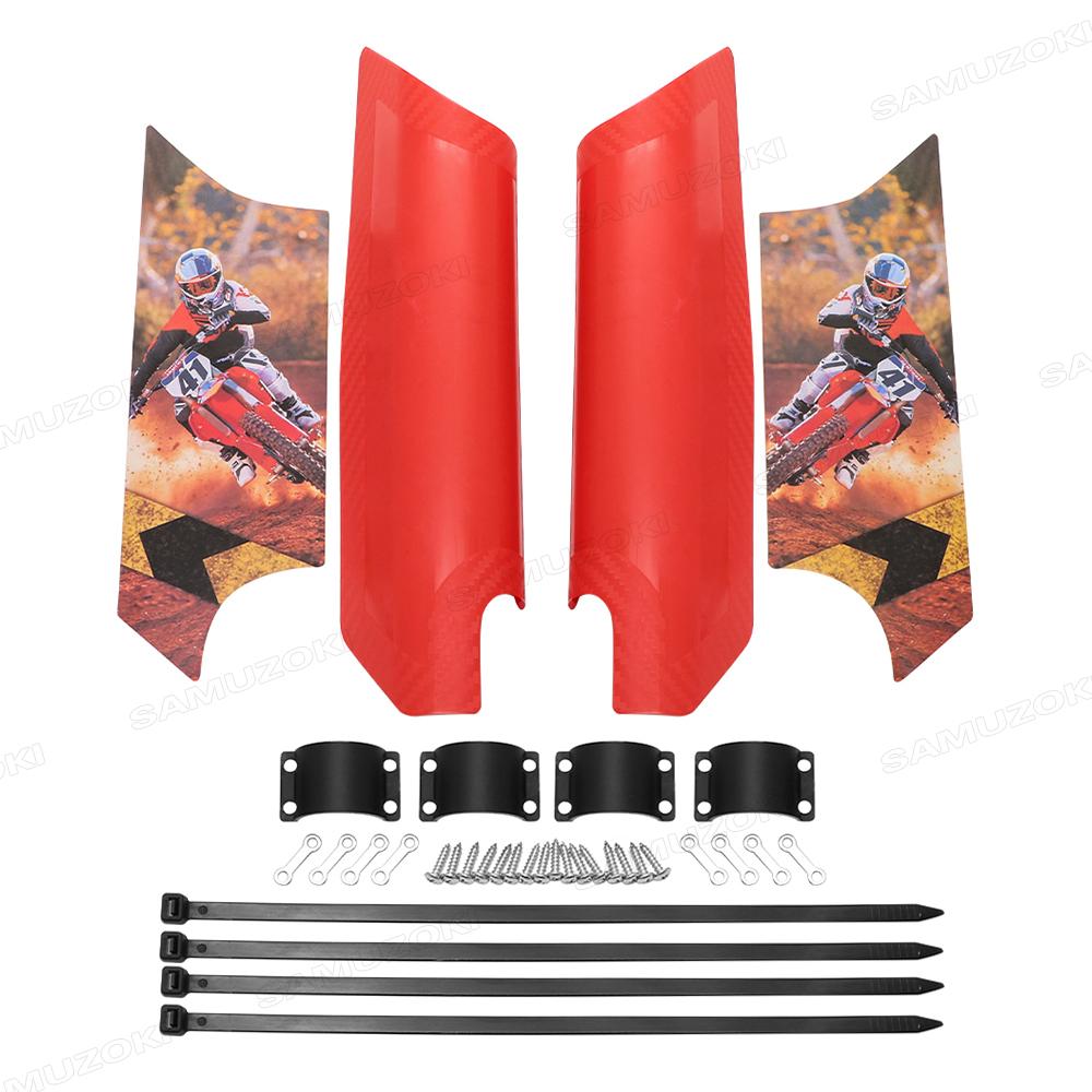 Motorcycle Fork Protection Shock Absorber Guard Cover For honda CRF 250 450 L R X 110 125 230 250 F XR 230 650 L Accessories