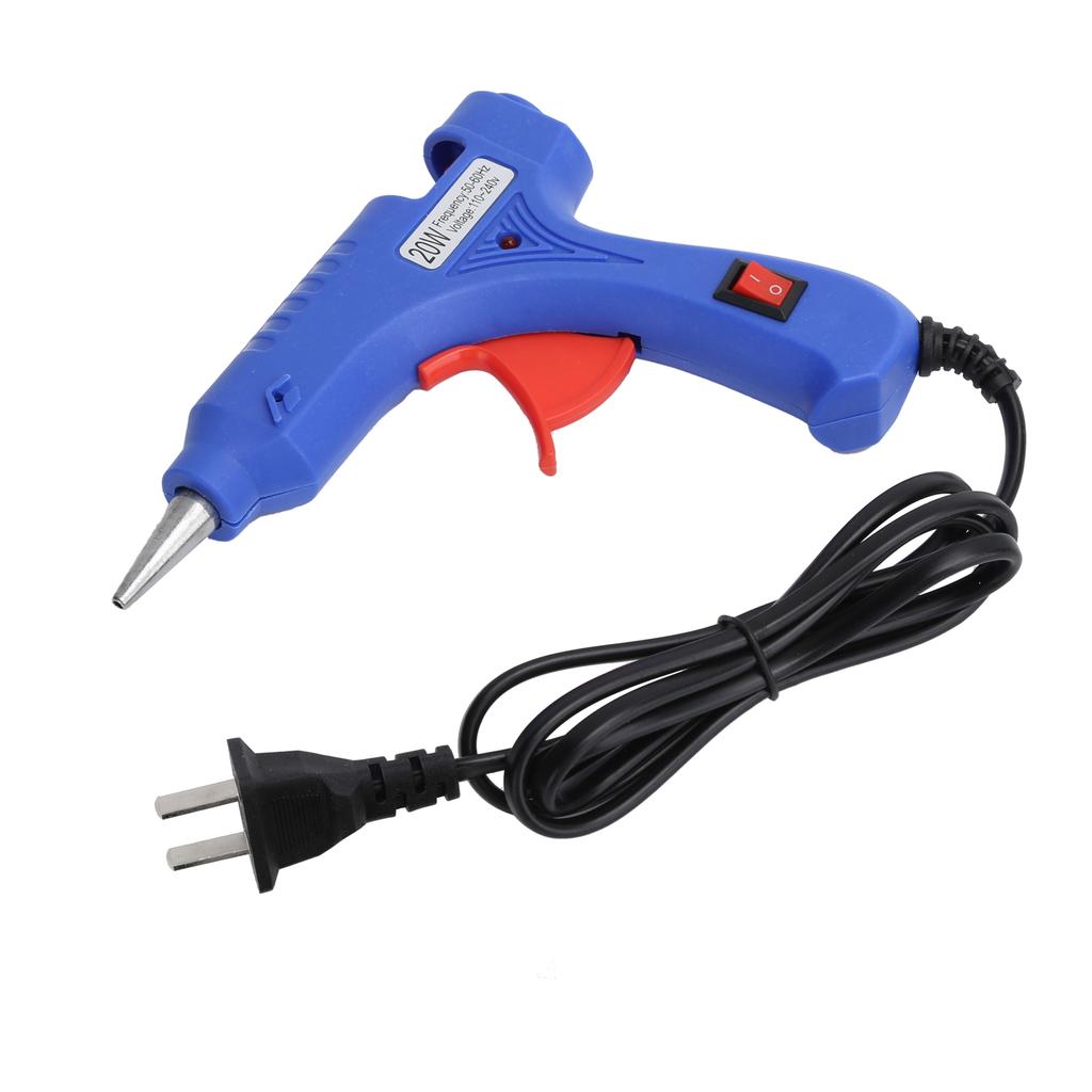 Мини-пистолеты для горячего клея с стержнями 20 Вт Термоплавкие клеевые пистолеты для DIY Arts Craft