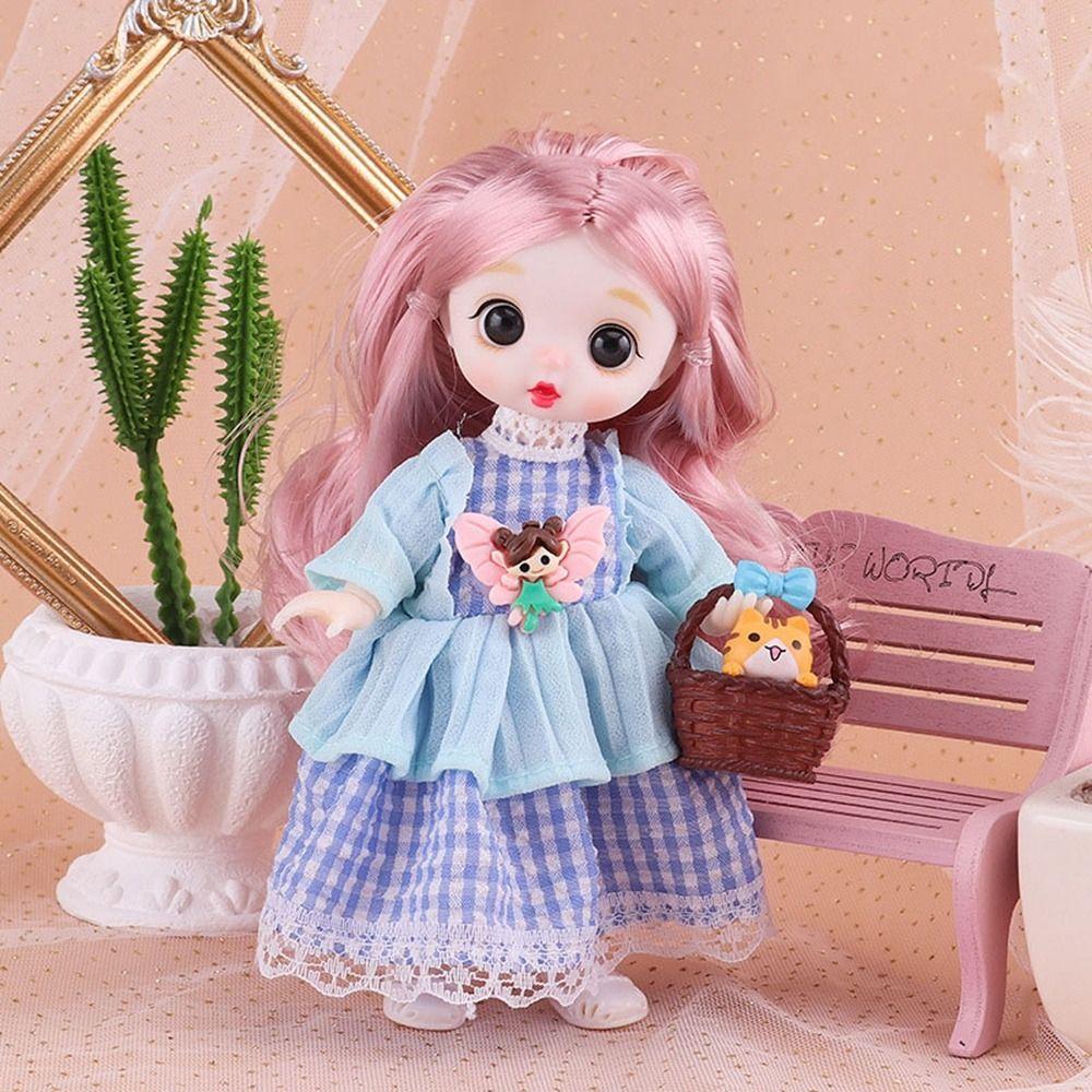 Игрушки для девочек, одежда для кукол, мода, лучшие подарки, высокое качество, высококачественные платья для кукол 16~17 см