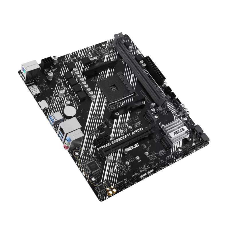 ASUS PRIME B550M-K ARGB motherboard AM4 socket Black