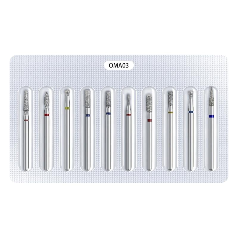Твердые фрезы для ногтей Маникюрные инструменты Профессиональные шлифовальные Салонные незаменимые Удаление Гель Акриловые фрезы для ногтей для дома
