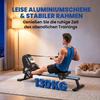 Rowing Machine for Home Quiet Magnetic Rowing Machine with 16 Resistance Levels Exclusive App LCD Display Phone Holder