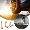1/3pcs Tyre Gas Nozzles Copper 45 90 135 Degree Angle Valve Extension Adaptor Tire Stem Extender For Motorcycle Car M3D0