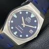 AUTOMATIC 46941 VINTAGE ORIENT JAPAN MENS BLUE COLOR DIAL WATCH A701842-5 R207-a701842