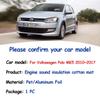 Звуковая накладка на капот двигателя для Volkswagen VW Polo MK5 6R 6C 2010~2017 Vento Ameo Vivo Теплоизоляция Хлопок Аксессуары для салона автомобиля