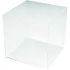 TRUSCO Acrylic Display Box Square 100 X 100 X 100 X 8 Pieces 5-sided ACB-101010 [Case Sales]