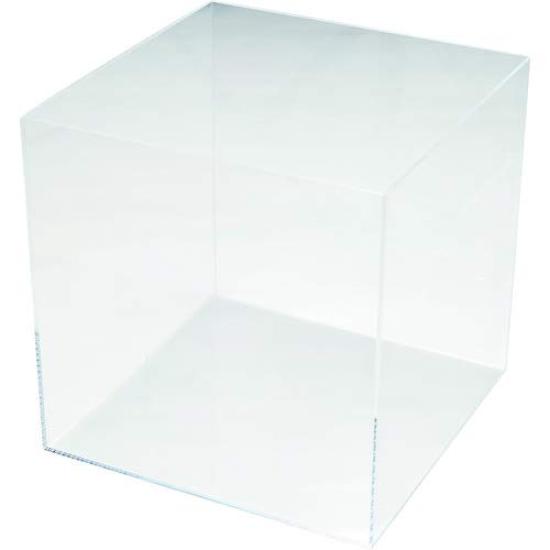 TRUSCO Acrylic Display Box Square 100 X 100 X 100 X 8 Pieces 5-sided ACB-101010 [Case Sales]