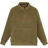 Stand Collar Outdoor Moisture Wicking Insulated Fleece Jacket Men Jacket Dark-Olive-Green A5M8J-302