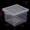 Plastic Insect Spider Habitat Feeding Box Case Container Tank Transport Case Toy