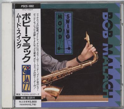 CD БОБ МАЛАХ - Перепады настроения PSCS1002 Go Jazz 1990 Япония Джаз Б/У