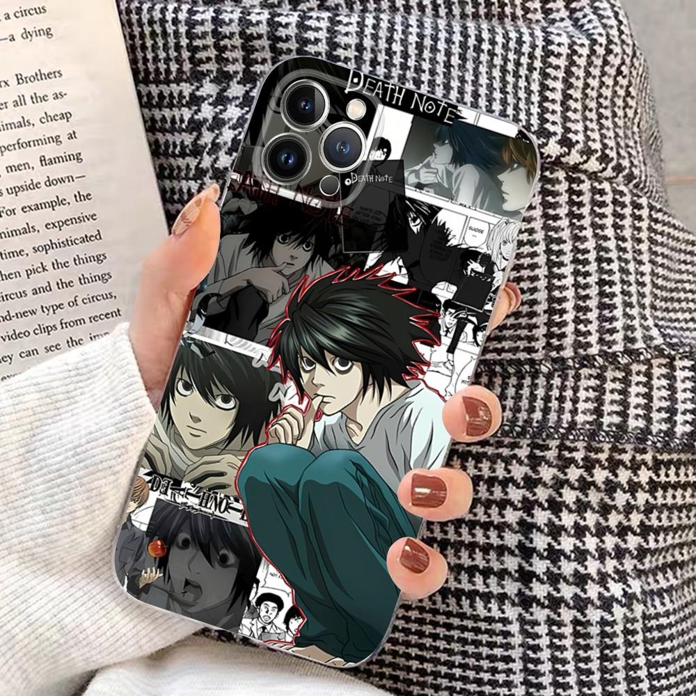 Anime Death Note Phone Case For IPhone 15 14 11 12 13 Mini Pro XS Max Cover 6 7 8 Plus X XR SE 2020 Funda Shell