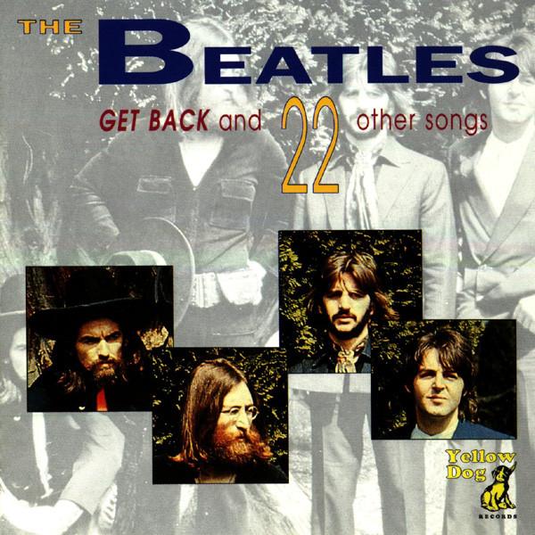 CD BEATLES Get Back И 22 Другие Песни YD014 Yellow Dog Reco 1991 Люксембург Рок Б/у