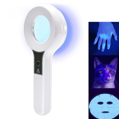 НОВЫЙ Профессиональный Дерматоскоп Кожный Медицинский Увеличитель Обнаружение Лампа Вуда УФА Лампа Для Обнаружения Витилиго