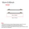 2psc Universal Racing Adjustable Front Rear Bumper Lip Splitter Support Bar / Pull Rod Kit Racing 75mm/100mm/150mm/200mm