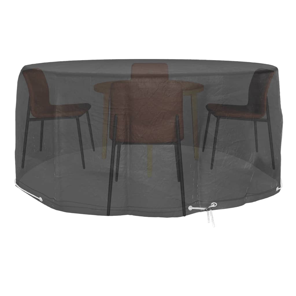 Vidaxl Pokrowiec Na Meble Ogrodowe, 10 Przelotek, Ø260X90 Cm, Okrągły