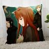 Чехол на подушку Spice And Wolf Индивидуальный чехол на подушку Современный декоративный чехол на подушку для гостиной 45X45 см A19.12.13