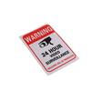 10Pcs Home Cctv Surveillance Security Camera Video Sticker Warning Decal Signs