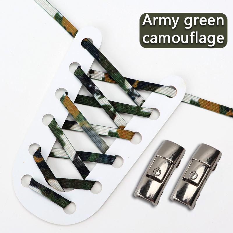 NO.8 Радужные шнурки для кроссовок, новая модернизация, магнитный металлический замок, шнурки без завязок для детей и взрослых, ленивый быстрый шнурок с резиновой лентой, шнурок для обуви