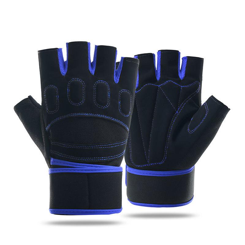 Breathable half-finger protection, dumbbells, weightlifting, exercise, outdoor riding, mountaineering, upgrade, non-slip and wear-resistant