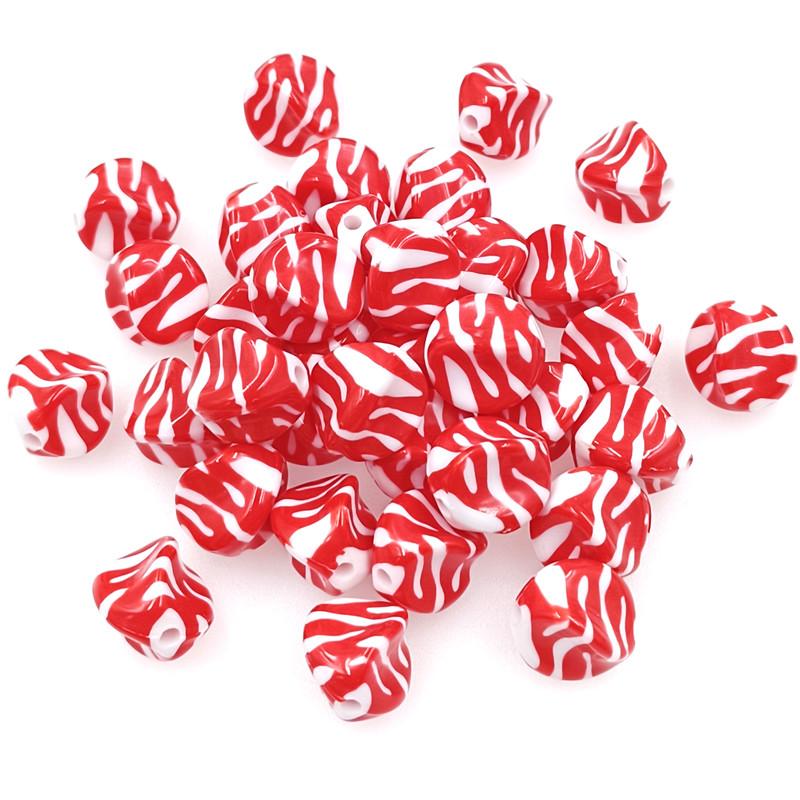 Аксессуары DIY Twister Beads Подвеска Материалы для ручной работы 10 шт. Конфеты Стильное полосатое ожерелье Браслет Аксессуары для изготовления ювелирных изделий