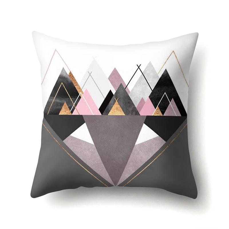 Polyester Pillowcase Automobile Decoration Home Printed Pillowcase