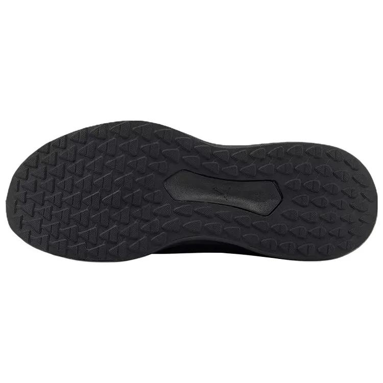 PUMA Twitch Runner Fabric Cushioning Breathable Low top Casual Running Shoes Men's Black (Unisex) Running Shoes 376289 10