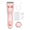 2-in-1 Bikini & Body Trimmer - Women's IPX7 Waterproof Electric Shaver for Face Underarms Legs, Painless Hair Removal Kit