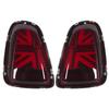 VLAND for JCW Union Jack Full LED Tail Lights Red Lens Fits For R56 R57 R58 R59 LCI 2011?2015