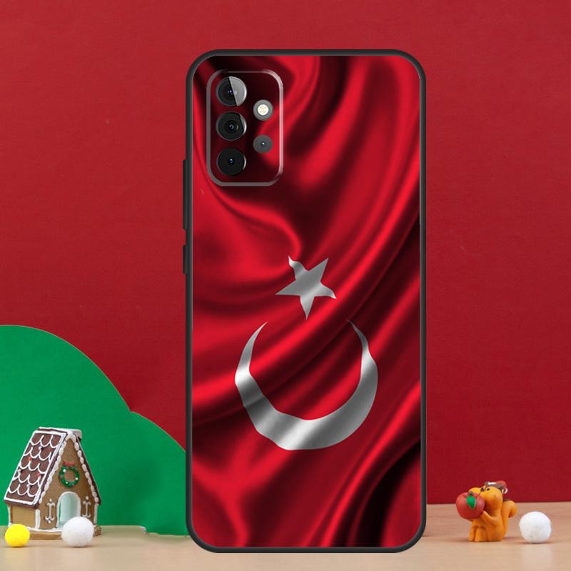 Республика Турция Реалистичный чехол-флаг для Samsung Galaxy A54 A06 A16 A26 A36 A56 A53 A32 A52 A33 A13 A55 A35 A15 A14 A34 A17