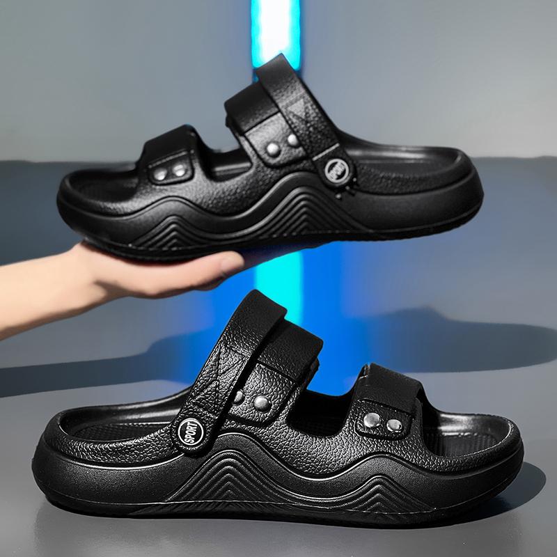 Модные высококачественные нескользящие повседневные тапочки для пары, летние мужские сандалии, классические сандалии, мужские уличные шлепанцы, женские сандалии