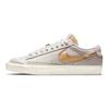 Nike Кроссовки Blazer Low 77 Light Bone со съемным логотипом Swoosh, обувь для скейтборда DH4370-002