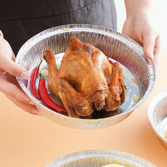 10 шт., 38906 дюймов, сковорода из алюминиевой фольги, водонепроницаемая маслостойкая антипригарная кухонная одноразовая форма для выпечки из фольги