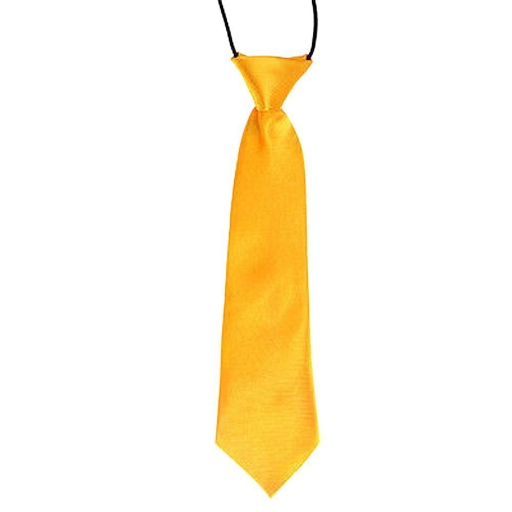 Shirt Accessories For Kids for Wedding Solid Color Children Tie School Uniform Tie Elastic Necktie